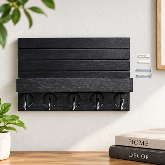 Wall Mounted Mail Key Organizer