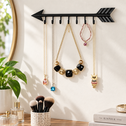 Bow Arrow Wall Hook Organizer