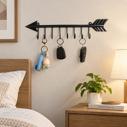 Bow Arrow Wall Hook Organizer