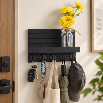 Wall Mounted Mail Key Organizer