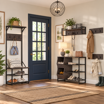 Afton Wall Mounted Coat Rack