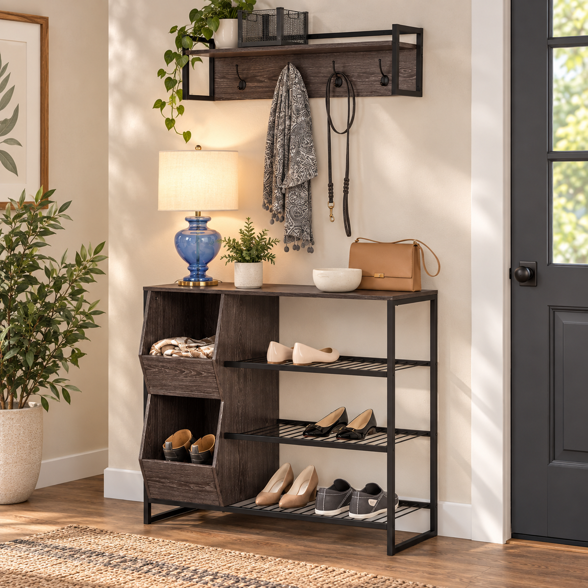Afton Wall Mounted Coat Rack